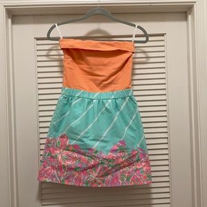 Lilly Pulitzer Strapless Dress